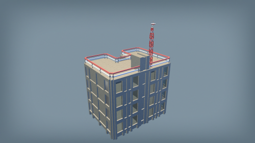 Каркас здания