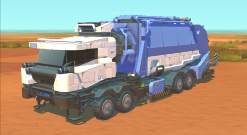 Sci-fi Мусоровоз