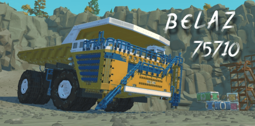 BELAZ 75710 (1:1) без модов