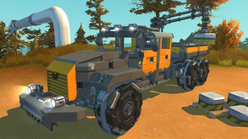 Балластный трактор 6x6