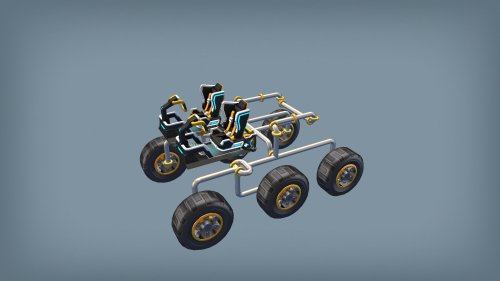 Шасси ровера