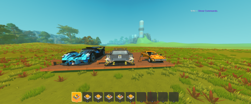 Сборка 3 машин без модов